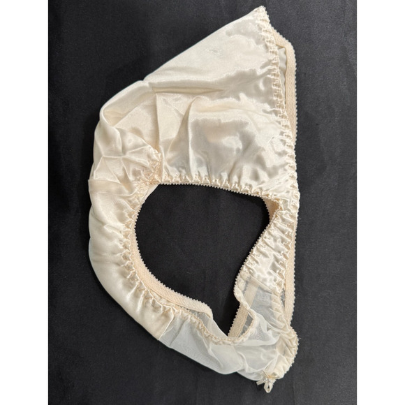 Vtg 90s Victoria's Secret Second Skin Panties L Satin NWT Sheer Front Jezebel - Picture 7 of 7